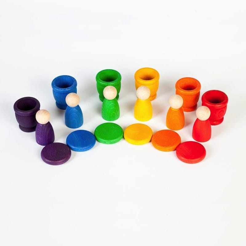 Nins, mates y monedas de Grapat en Libélula Azul