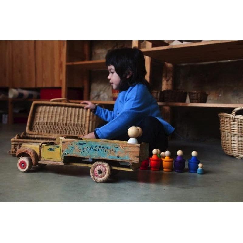 Nins adultos madera clara de Grapat en Libélula Azul