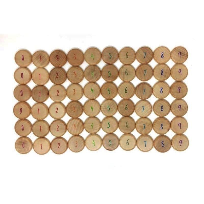 Monedas para contar de Grapat en Libélula Azul