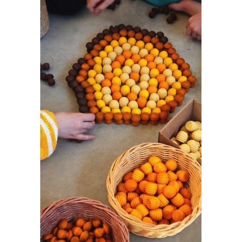 Mandala setas marrones de Grapat en Libélula Azul