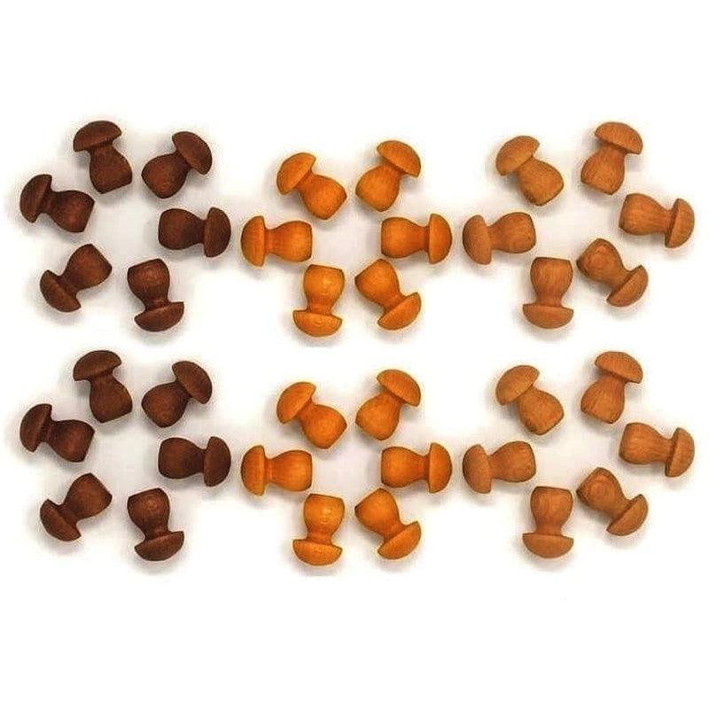 Mandala setas marrones de Grapat en Libélula Azul