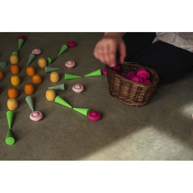 Mandala flores rosas de Grapat en Libélula Azul