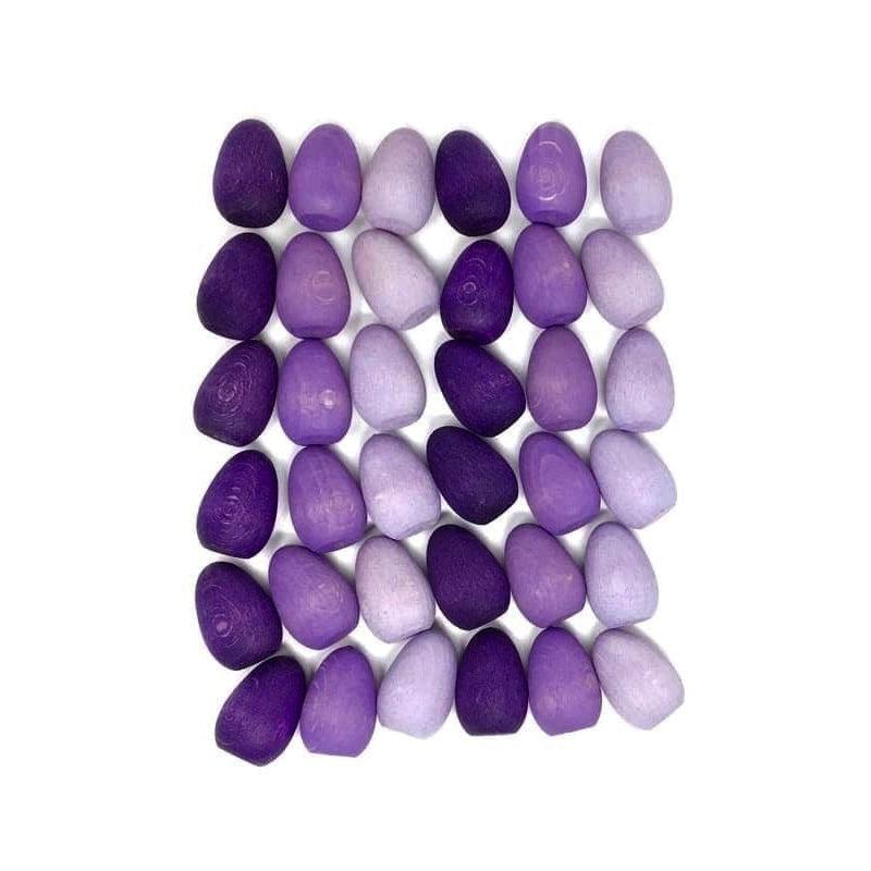 Mandala huevos morados de Grapat en Libélula Azul