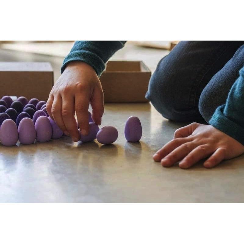 Mandala huevos morados de Grapat en Libélula Azul