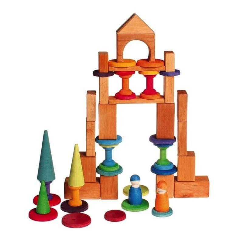 Botones arcoiris grandes de Grimm's en Libélula Azul