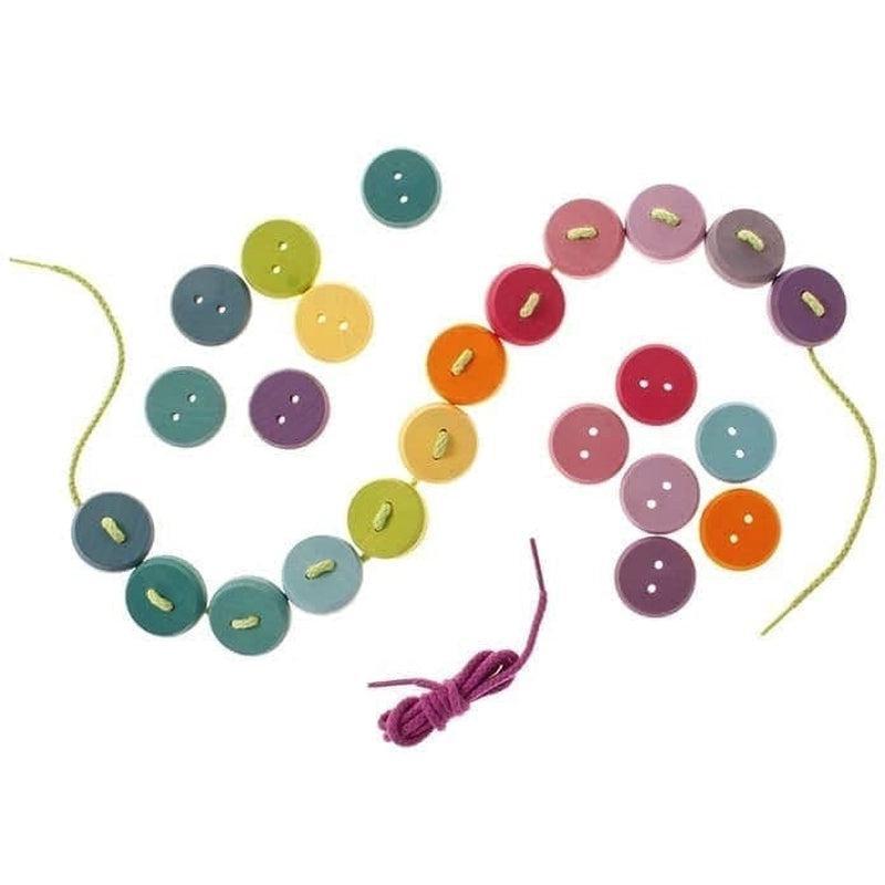 Botones tonos pastel pequeños de Grimm's en Libélula Azul