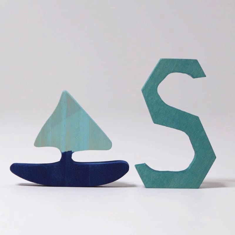 Letra antroposófica s de Grimm's en Libélula Azul