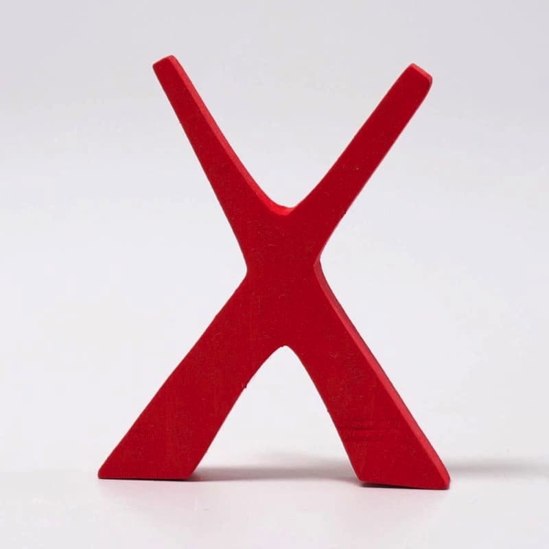 Letra antroposófica x de Grimm's en Libélula Azul