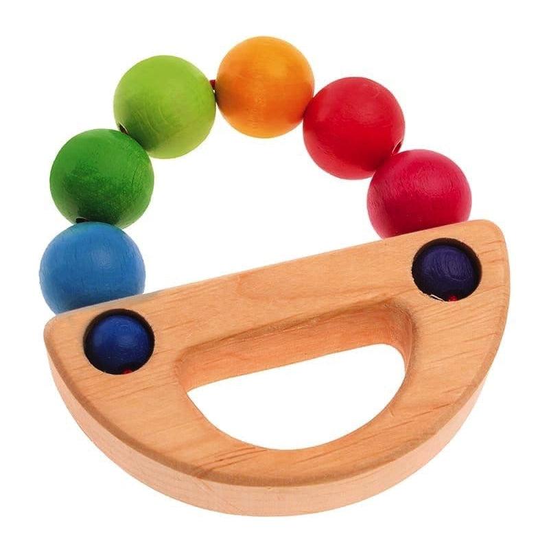 Sonajero barquito arcoiris de Grimm's en Libélula Azul