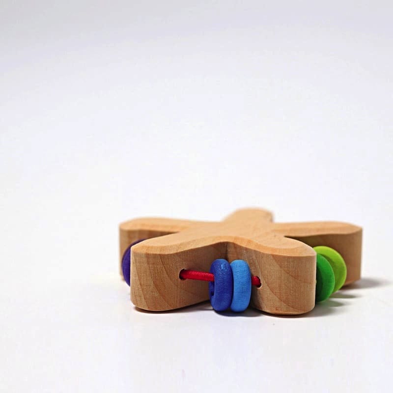 Sonajero estrella arcoiris de Grimm's en Libélula Azul