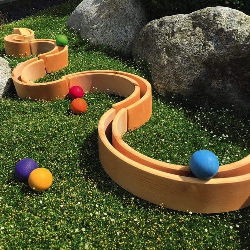 Arcoiris grande natural de Grimm's en Libélula Azul