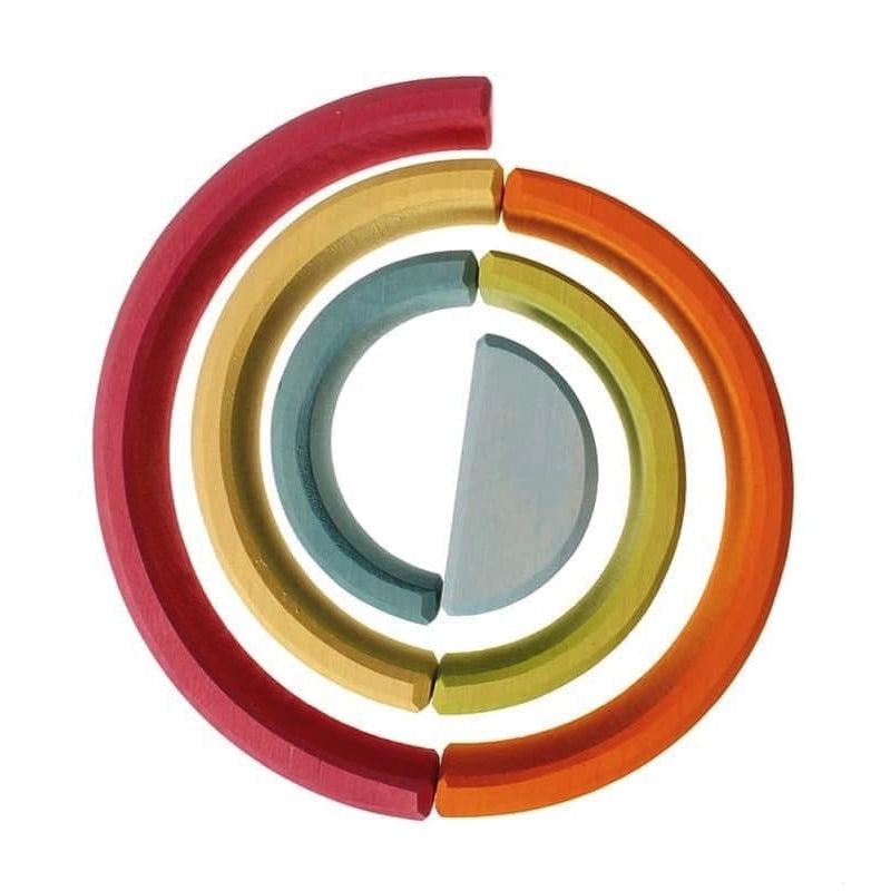 Arcoiris mediano tonos pastel de Grimm's en Libélula Azul