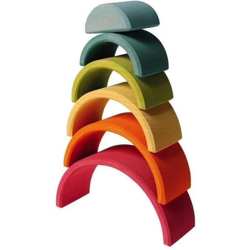 Arcoiris mediano tonos pastel de Grimm's en Libélula Azul