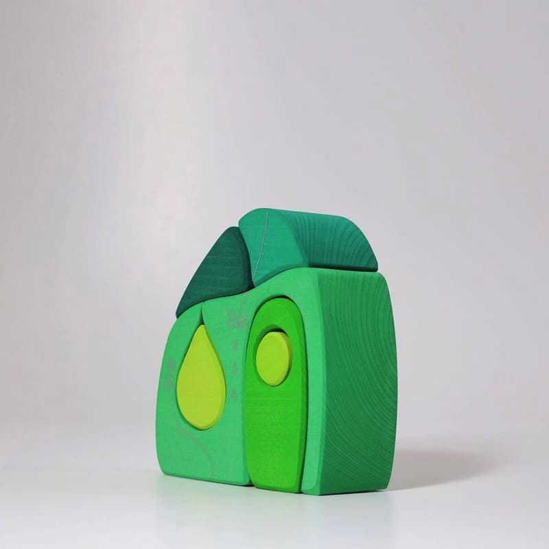 Casa villa de hadas verde de Grimm's en Libélula Azul