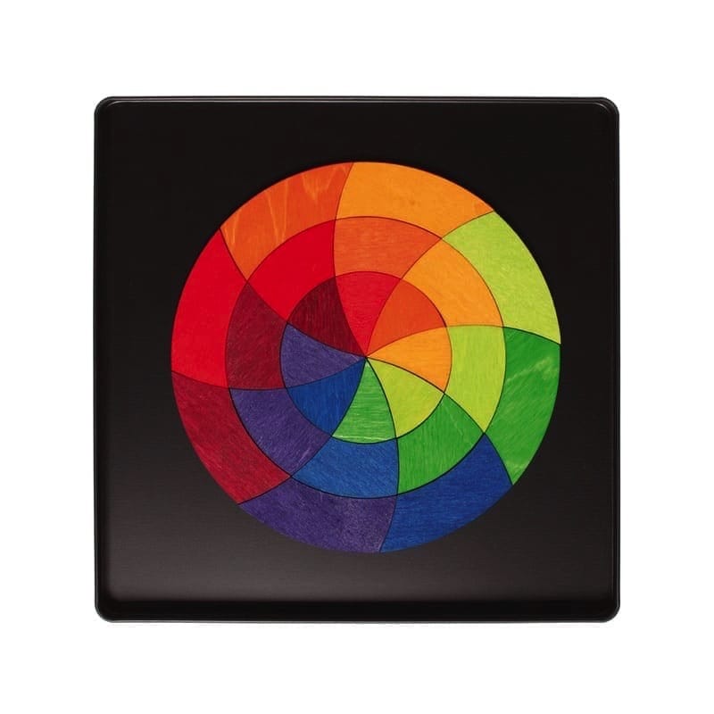 Puzzle magnético rueda color Goethe de Grimm's en Libélula Azul