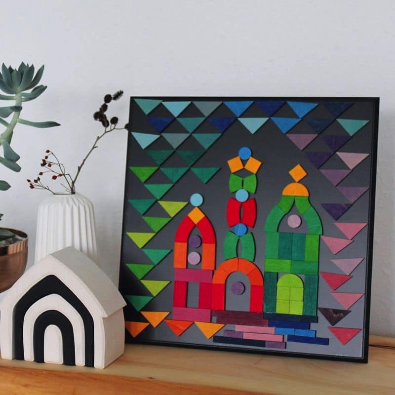 Pizarra magnética negra de Grimm's en Libélula Azul