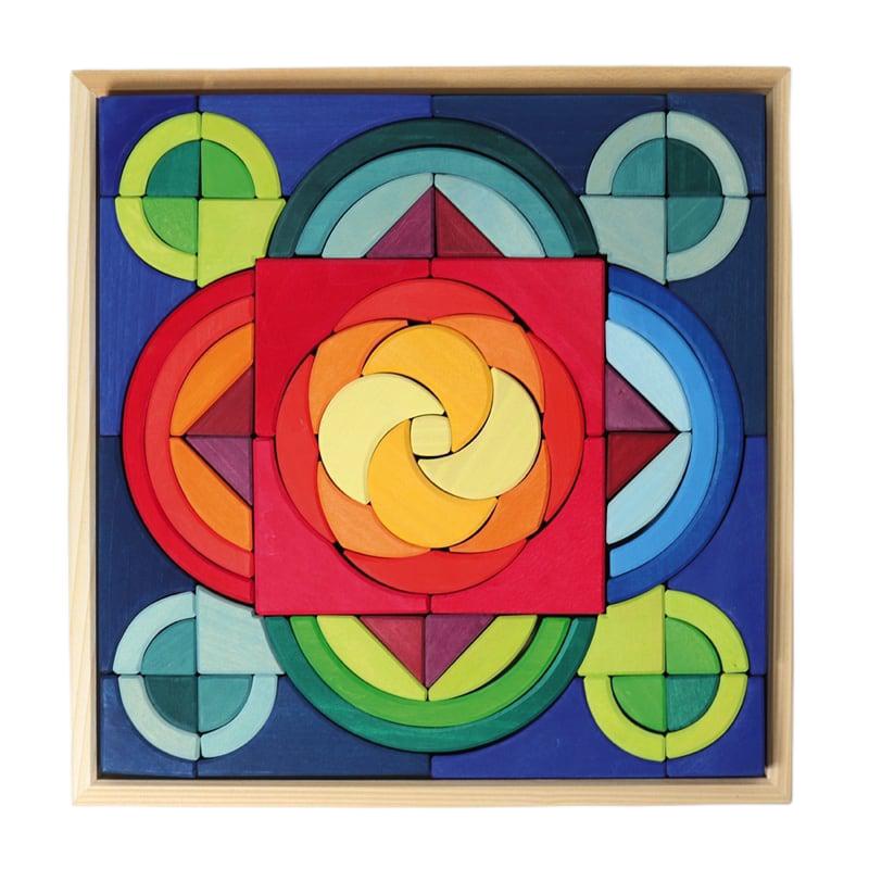 Set de construcción arcos y cuadrados de Grimm's en Libélula Azul