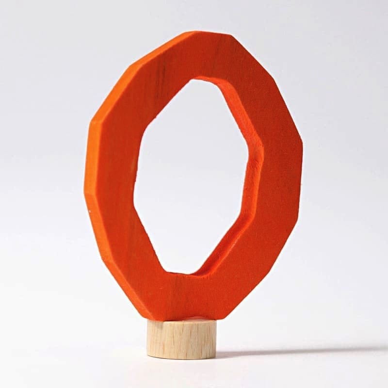 Número decorativo antroposófico 0 de Grimm's en Libélula Azul