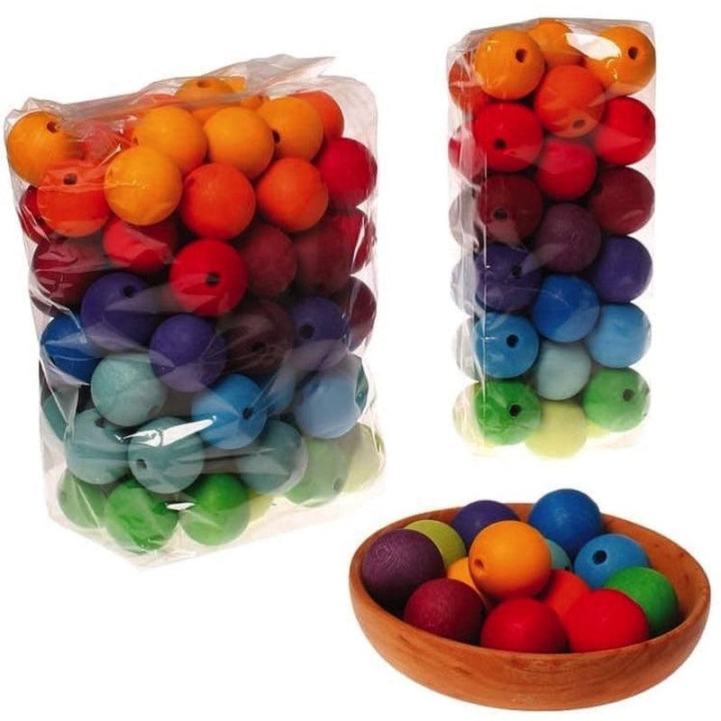 Cuentas arcoiris 30 mm de Grimm's en Libélula Azul