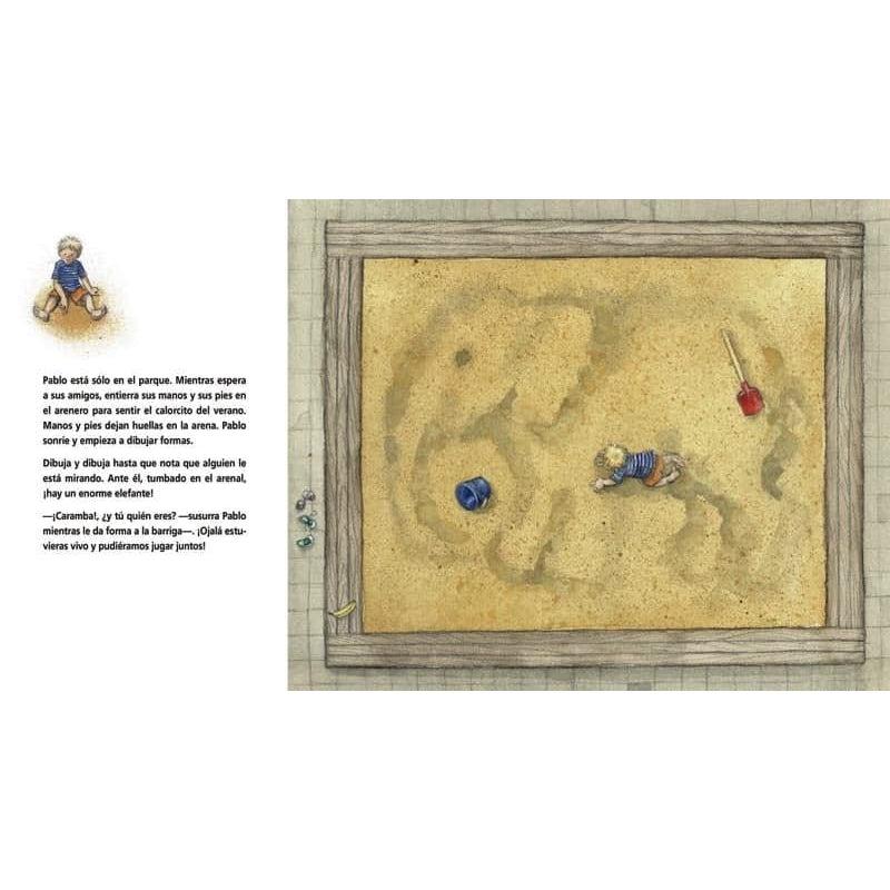 El elefante de arena de ING Edicions en Libélula Azul