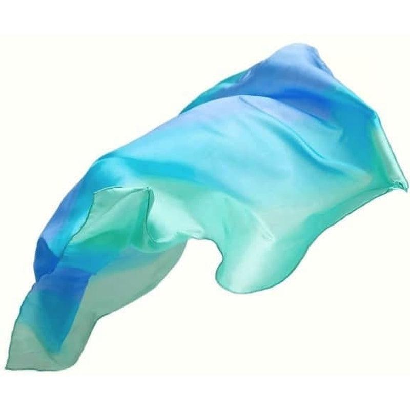 Pañuelo grande encantado mar de Sarah&#39;s Silks en Libélula Azul