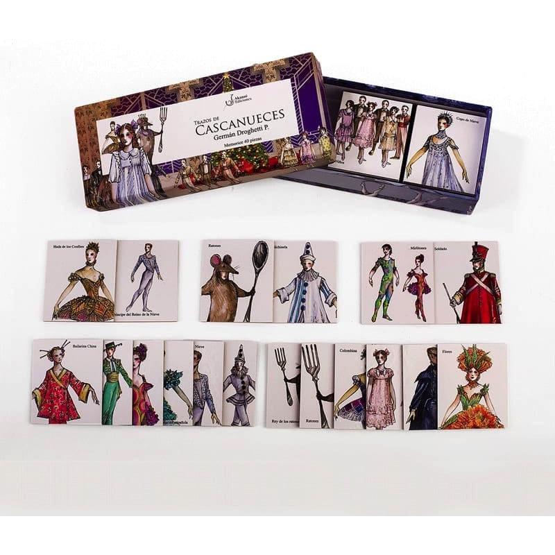 Memorice Trazos de Cascanueces de Editorial Akanni en Libélula Azul