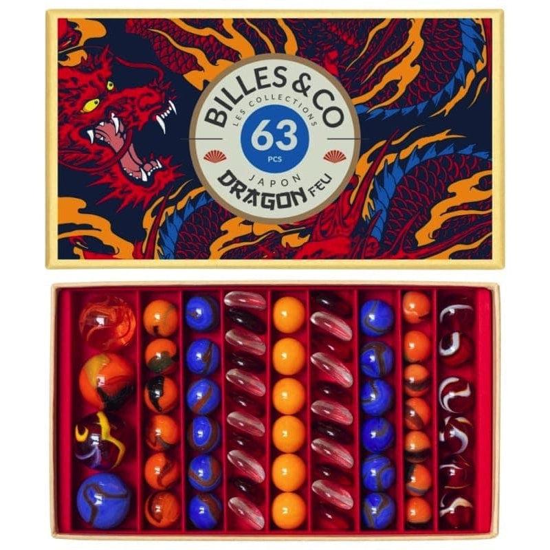 Box dragón de fuego de Billes & Co en Libélula Azul