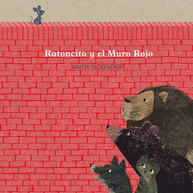 Ratoncita y el muro rojo