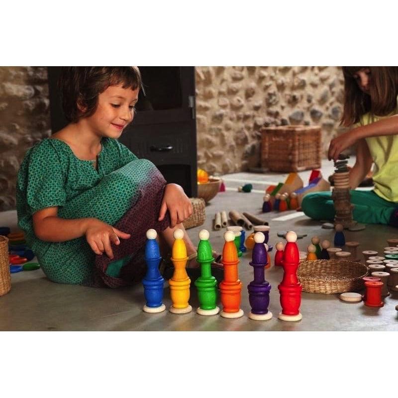 Nins, mates y monedas de Grapat en Libélula Azul