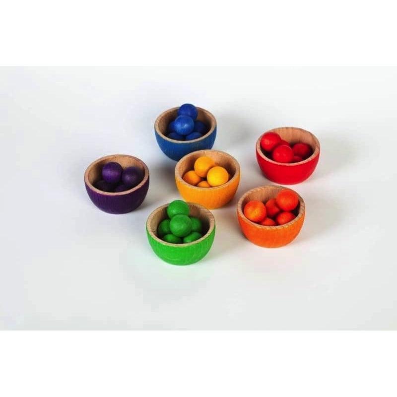 Cuencos y canicas de Grapat en Libélula Azul