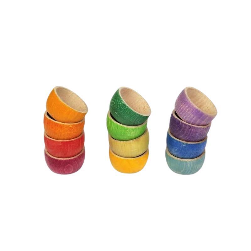 12 cuencos arcoiris