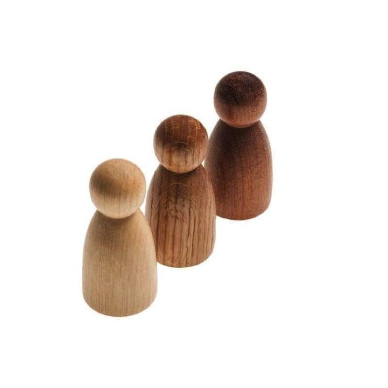 3 nins de maderas de Grapat en Libélula Azul