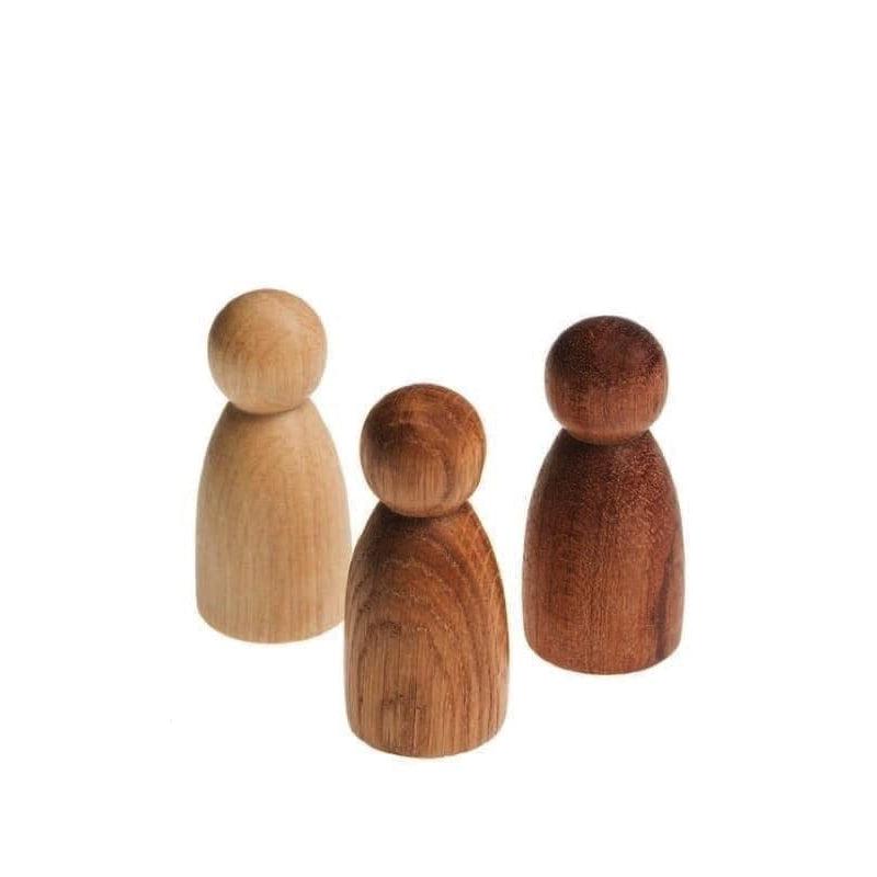 3 nins de maderas de Grapat en Libélula Azul