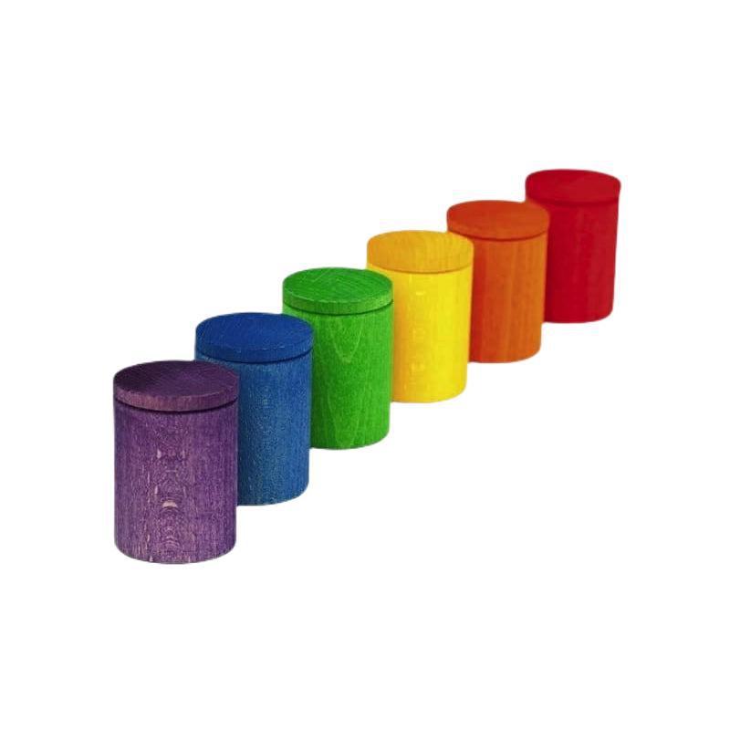 Cubiletes con tapa color