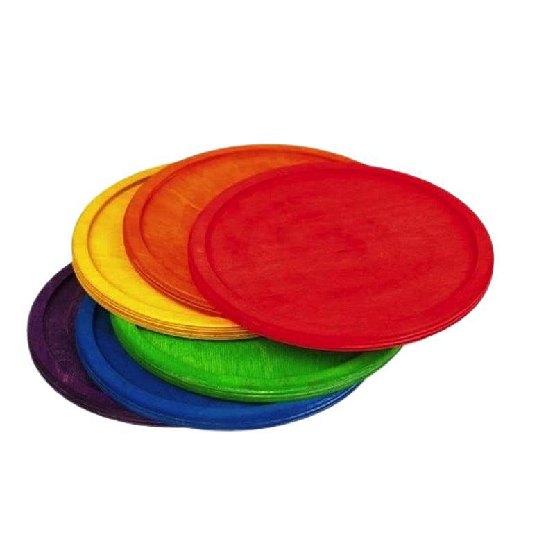 Platos arcoiris