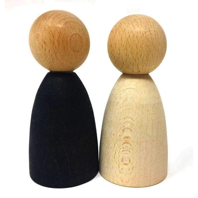 Nins adultos madera clara