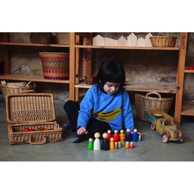 Nins adultos madera clara de Grapat en Libélula Azul