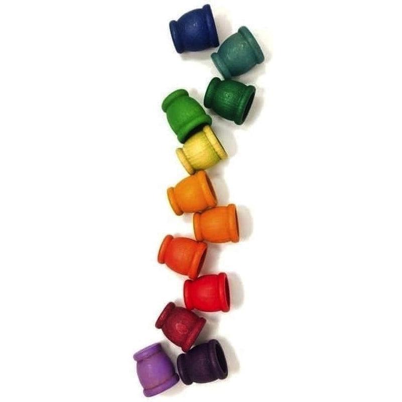 12 mates arcoiris