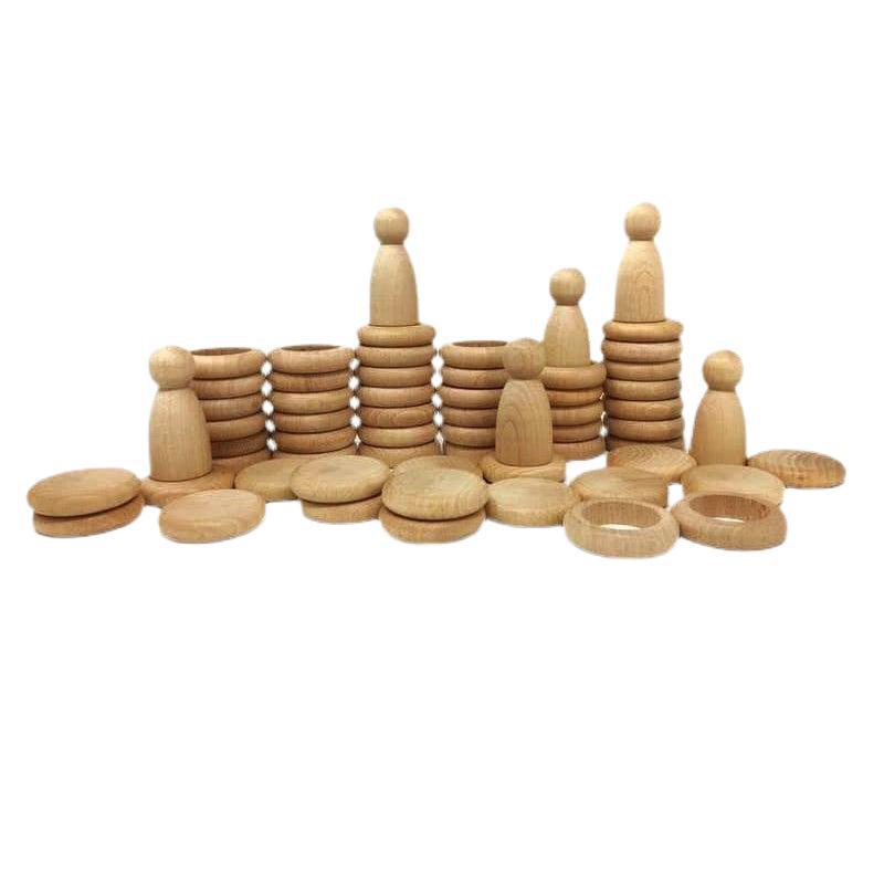 Nins, anillas y monedas natural