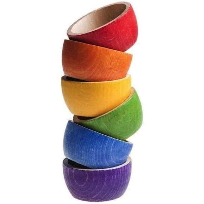 6 cuencos arcoiris