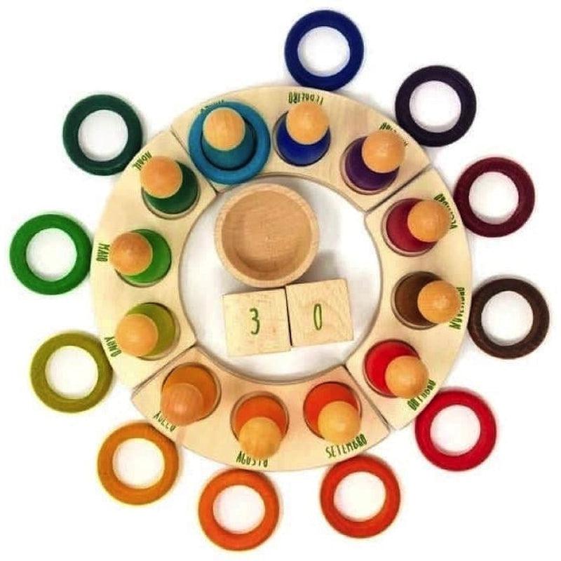 Anillas para calendario perpetuo de Grapat en Libélula Azul