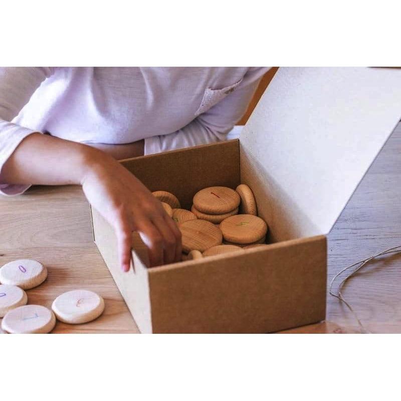 Monedas para contar de Grapat en Libélula Azul