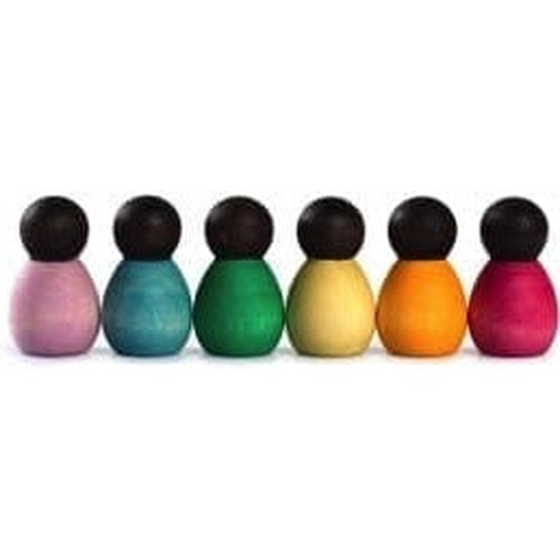 Nins bebés madera oscura de Grapat en Libélula Azul