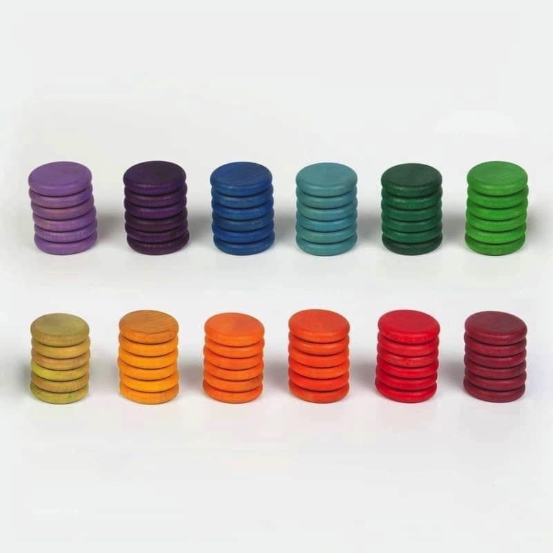 Moneda color de Grapat en Libélula Azul