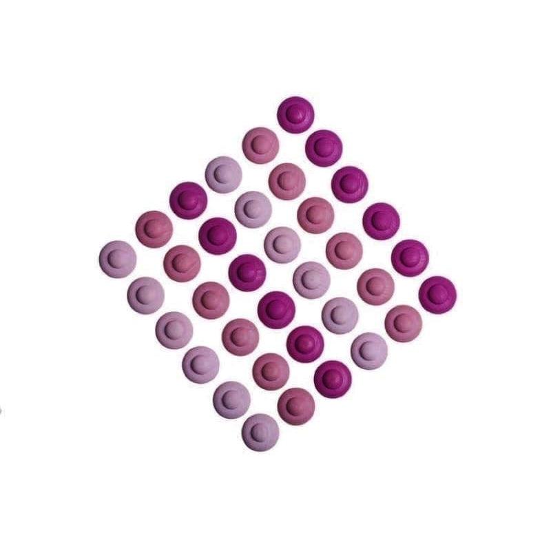 Mandala flores rosas de Grapat en Libélula Azul