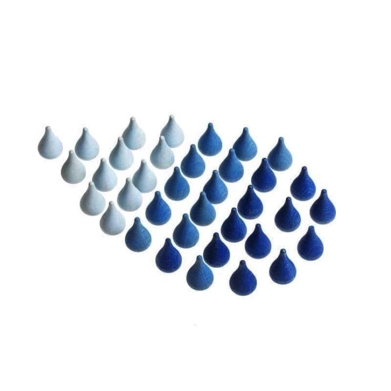 Mandala gotas de agua de Grapat en Libélula Azul