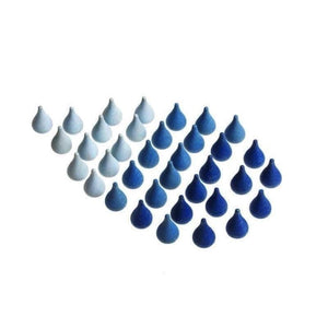 Mandala gotas de agua de Grapat en Libélula Azul