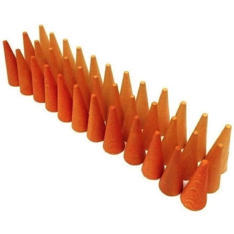 Mandala pequeños conos naranjos de Grapat en Libélula Azul