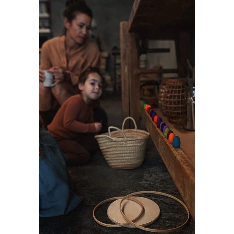 Mandala huevos arcoiris 12 unidades de Grapat en Libélula Azul