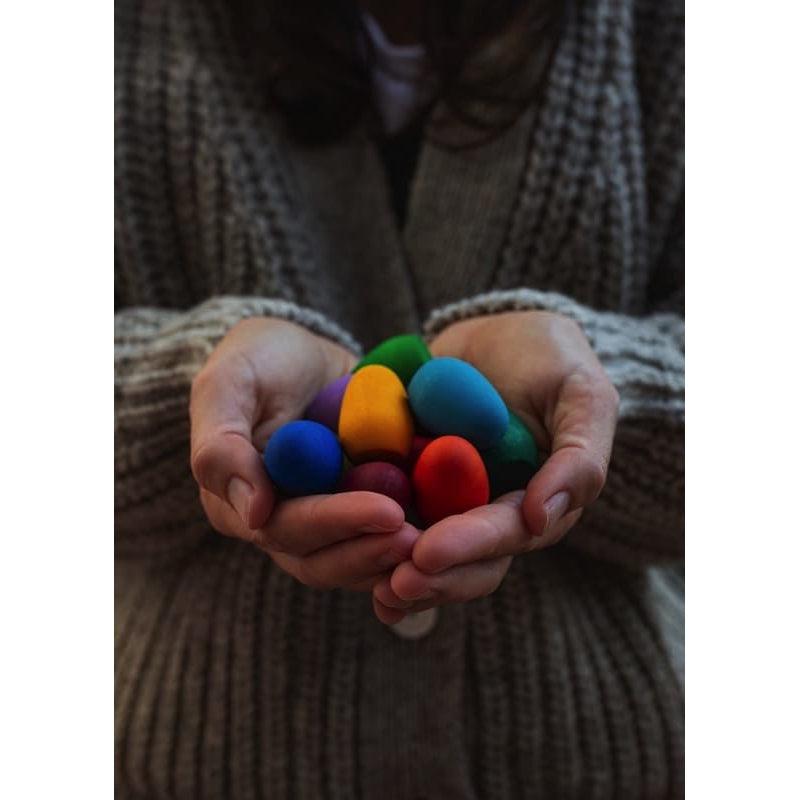 Mandala huevos arcoiris 12 unidades de Grapat en Libélula Azul